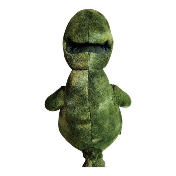 Build A Bear Workshop Dinosaur Green 17-inch Animal Stuffed Soft Plush Puppet - Picture 4 of 9